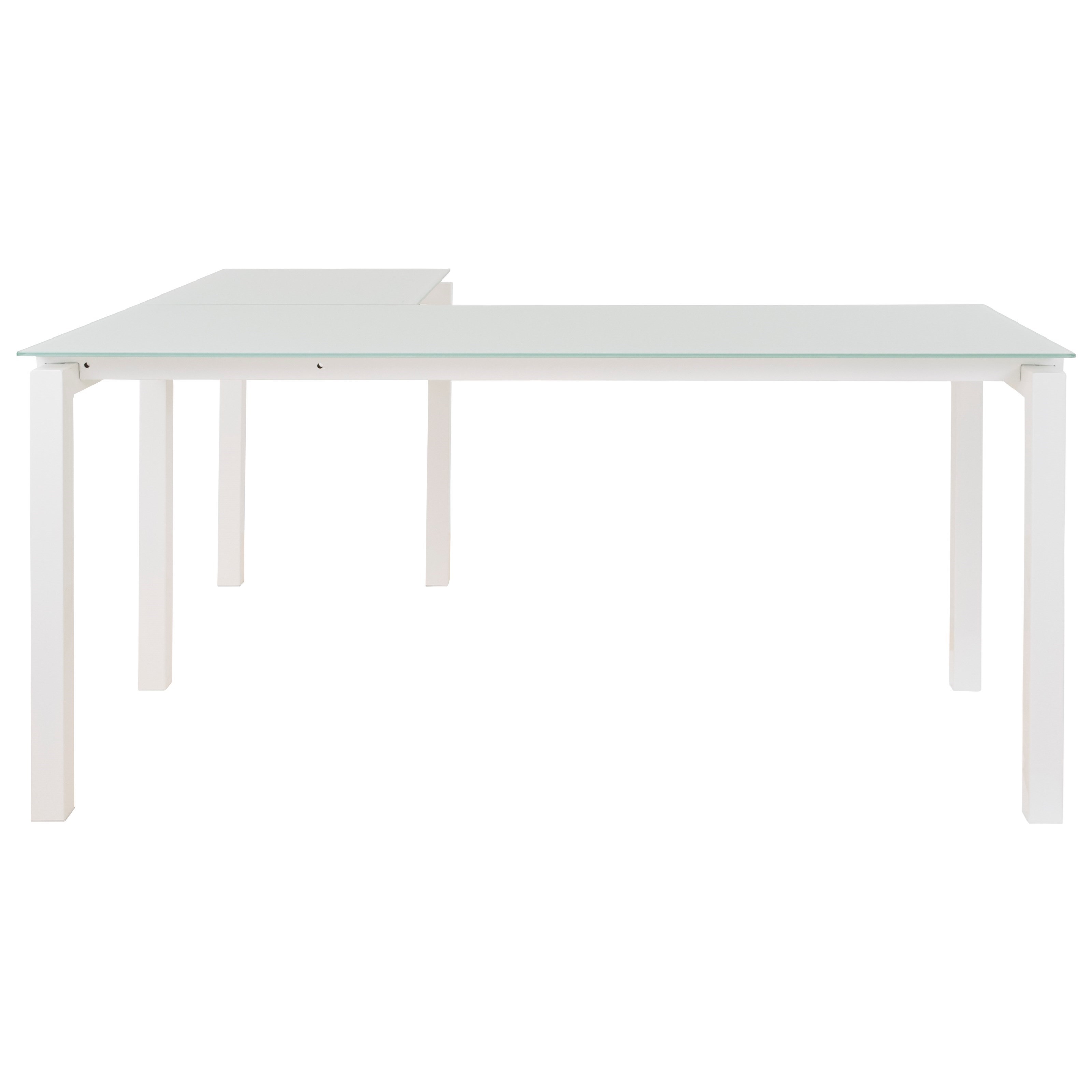 Signature Design by Ashley Baraga BAR770002 White Finish Metal L